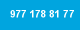 977 178 81 77 977 178 81 77